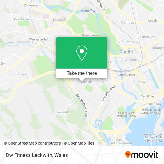 Dw Fitness Leckwith map