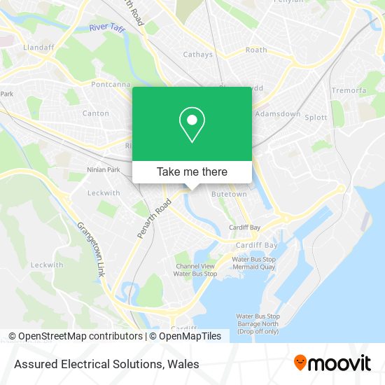 Assured Electrical Solutions map