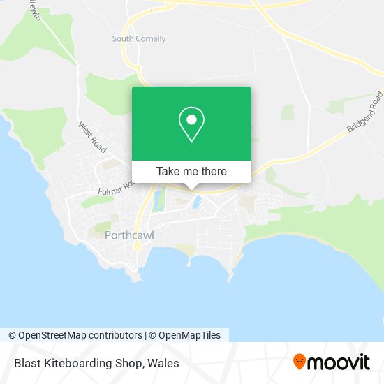 Blast Kiteboarding Shop map