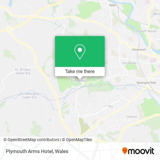 Plymouth Arms Hotel map