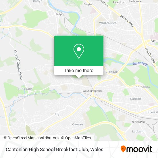 Cantonian High School Breakfast Club map