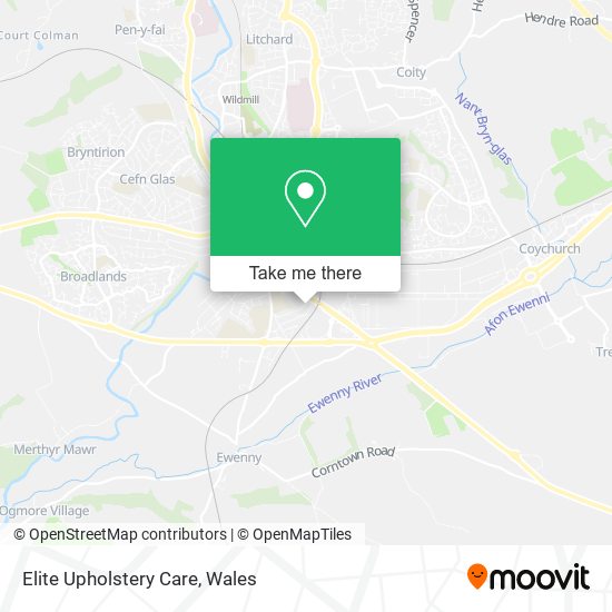 Elite Upholstery Care map