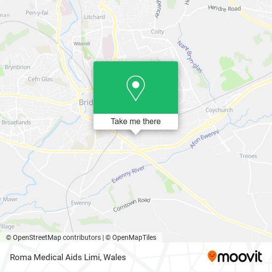 Roma Medical Aids Limi map