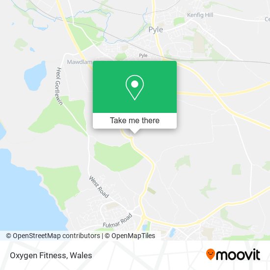 Oxygen Fitness map