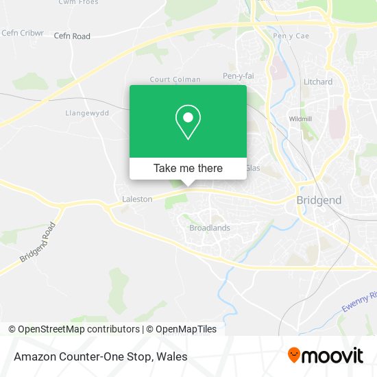 Amazon Counter-One Stop map