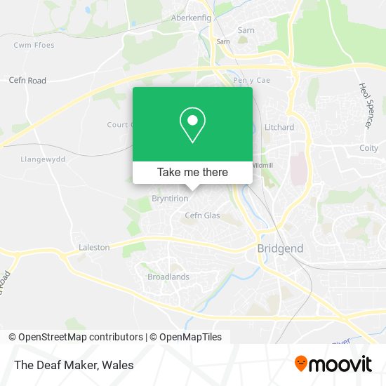 The Deaf Maker map