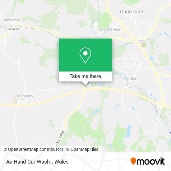 Aa Hand Car Wash . map