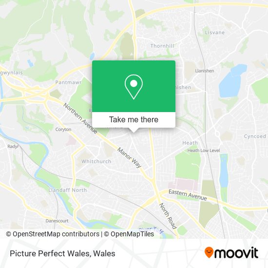 Picture Perfect Wales map