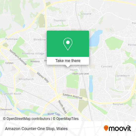 Amazon Counter-One Stop map