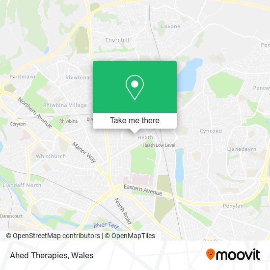 Ahed Therapies map