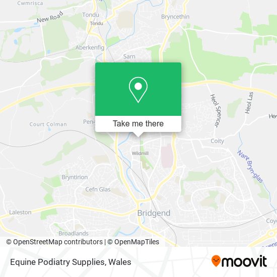 Equine Podiatry Supplies map