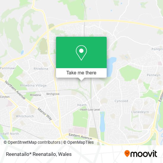Reenatailo* Reenatailo map