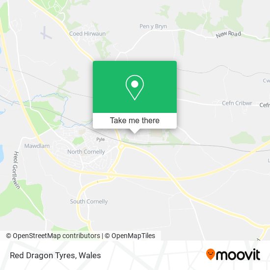 Red Dragon Tyres map