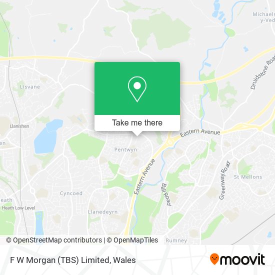 F W Morgan (TBS) Limited map