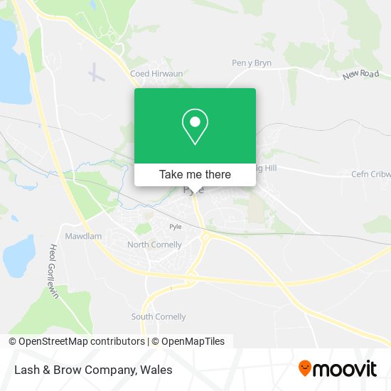 Lash & Brow Company map
