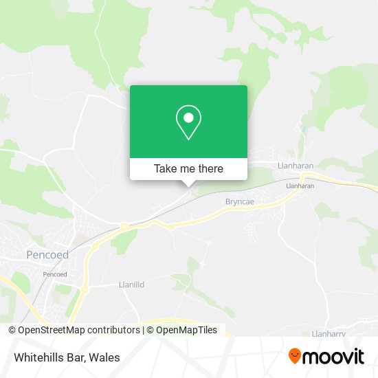 Whitehills Bar map