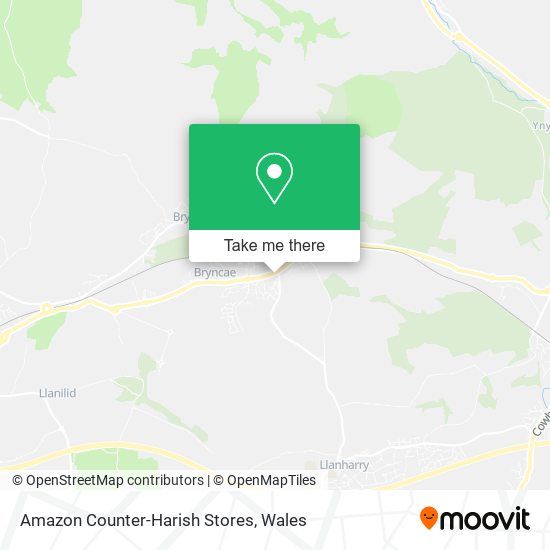 Amazon Counter-Harish Stores map