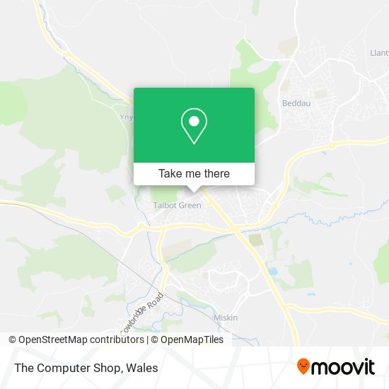 The Computer Shop map