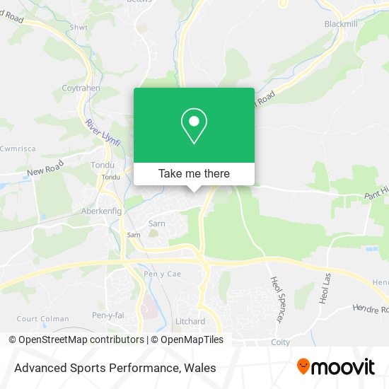 Advanced Sports Performance map