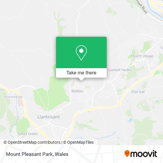 Mount Pleasant Park map