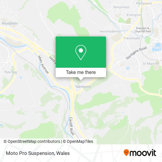 Moto Pro Suspension map