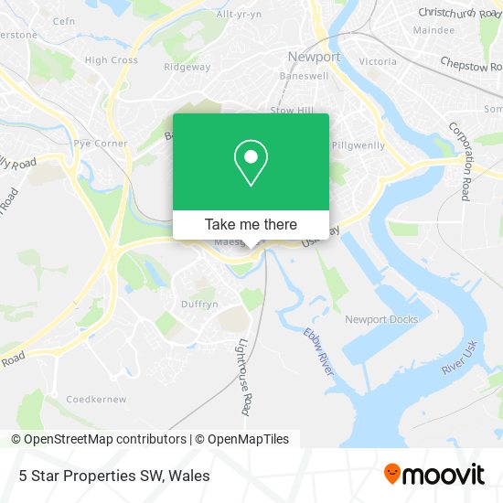 5 Star Properties SW map