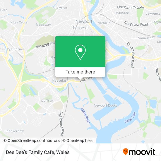 Dee Dee's Family Cafe map