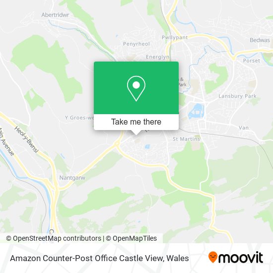Amazon Counter-Post Office Castle View map