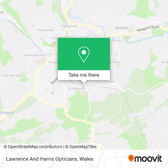 Lawrence And Harris Opticians map