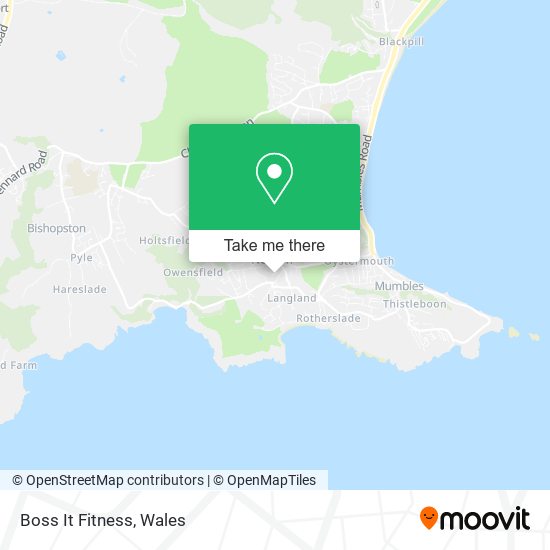 Boss It Fitness map