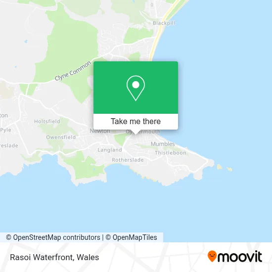 Rasoi Waterfront map