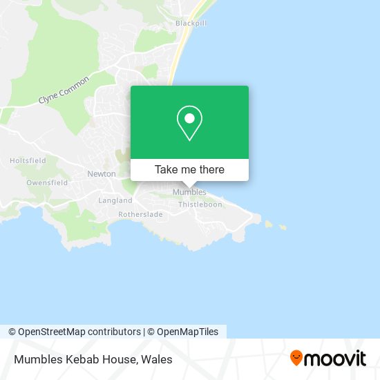 Mumbles Kebab House map