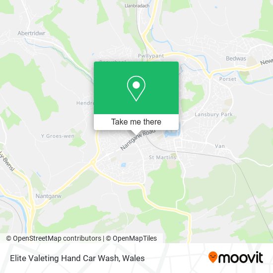 Elite Valeting Hand Car Wash map