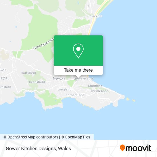 Gower Kitchen Designs map