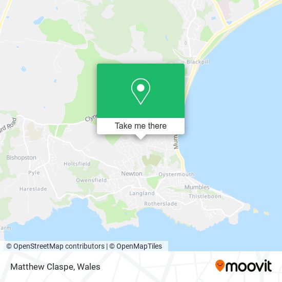 Matthew Claspe map