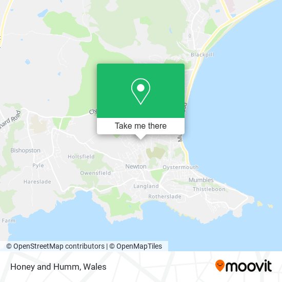 Honey and Humm map