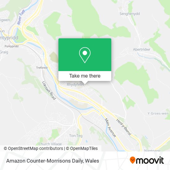 Amazon Counter-Morrisons Daily map