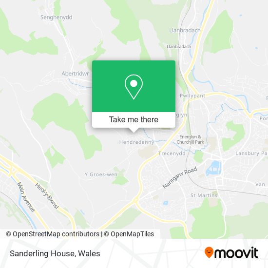 Sanderling House map