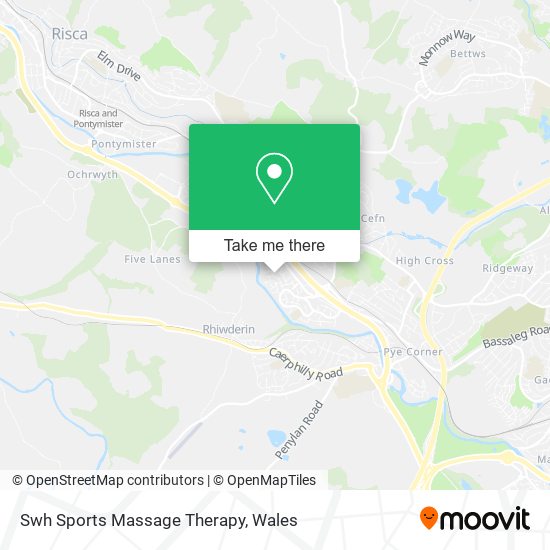 Swh Sports Massage Therapy map