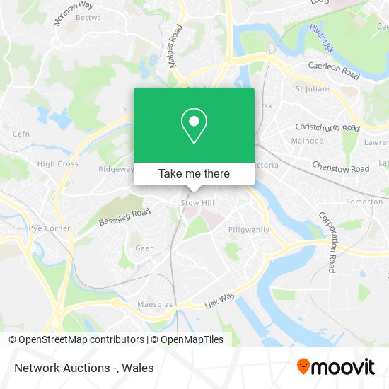 Network Auctions - map