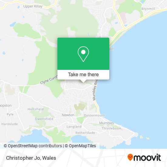 Christopher Jo map