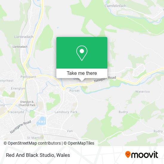 Red And Black Studio map