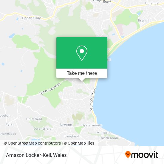 Amazon Locker-Keil map