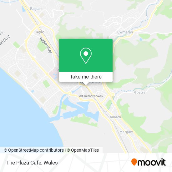The Plaza Cafe map