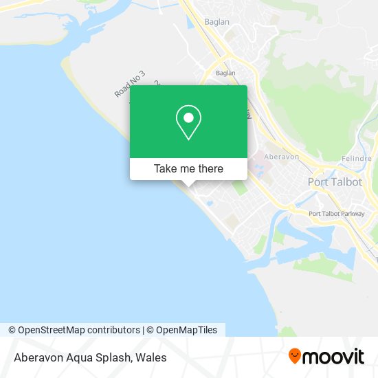 Aberavon Aqua Splash map