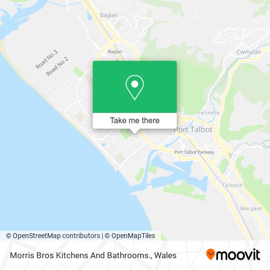 Morris Bros Kitchens And Bathrooms. map
