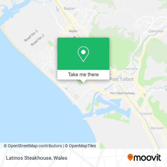 Latinos Steakhouse map