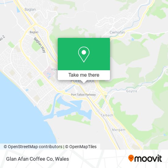 Glan Afan Coffee Co map