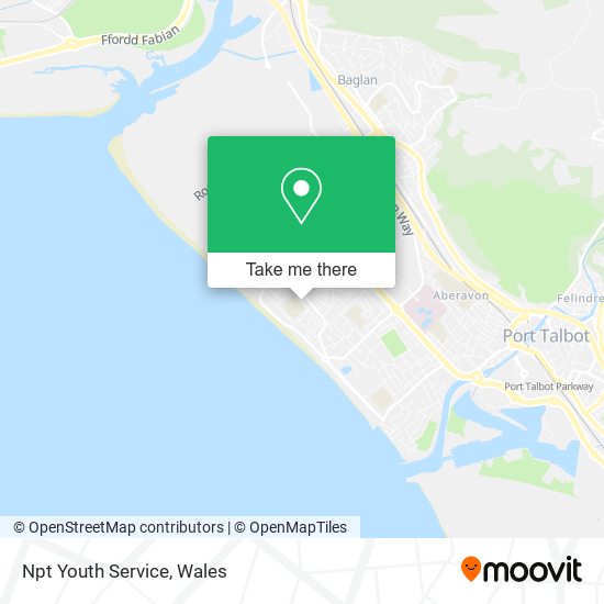 Npt Youth Service map