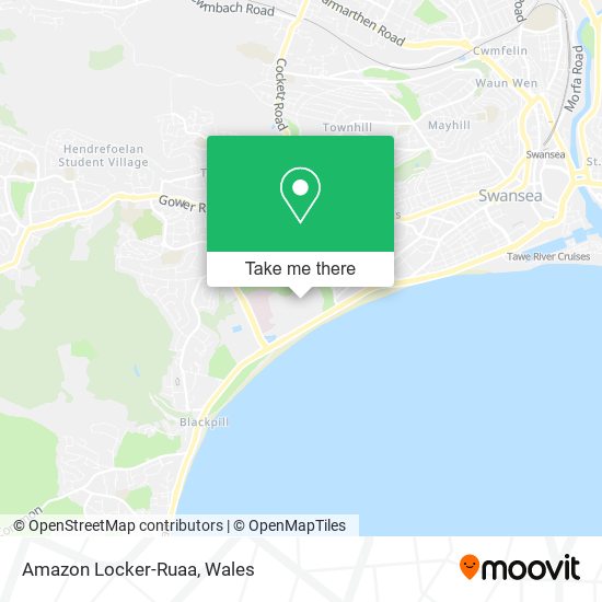 Amazon Locker-Ruaa map